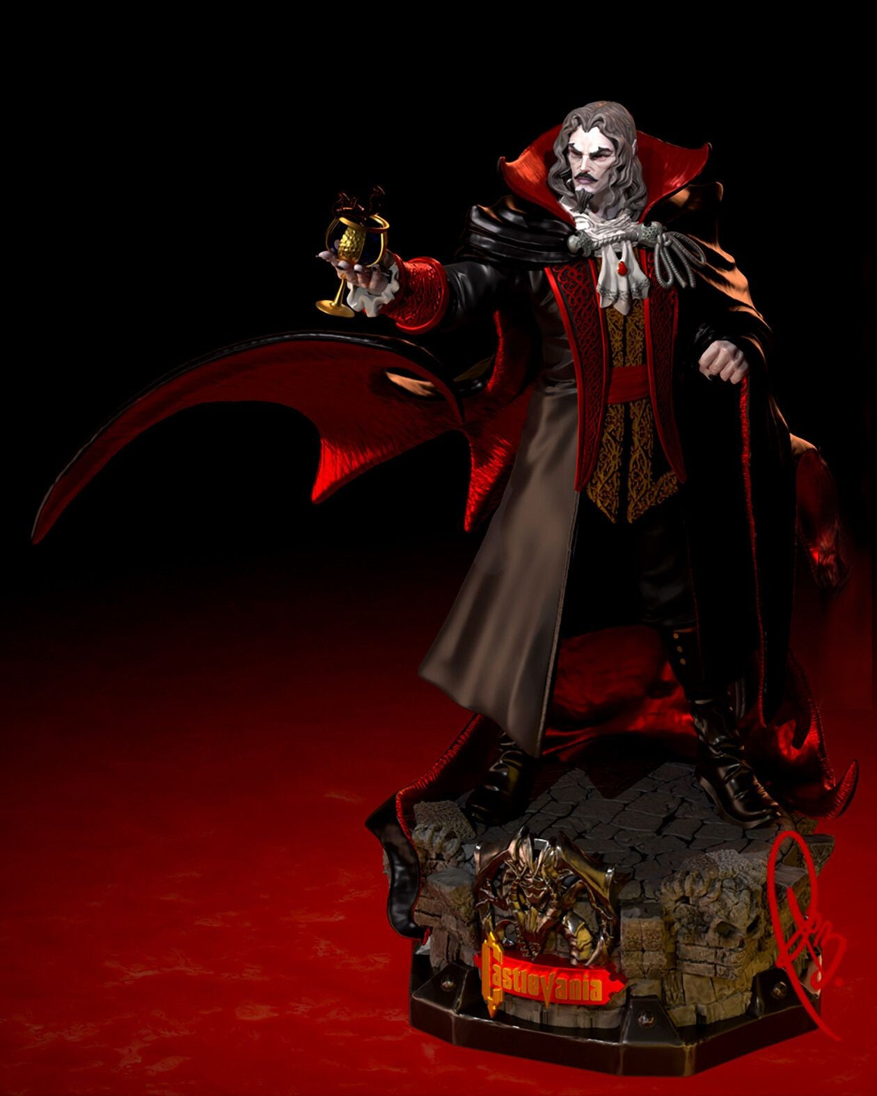 Dracula - Castlevania - STL 3D Print Files