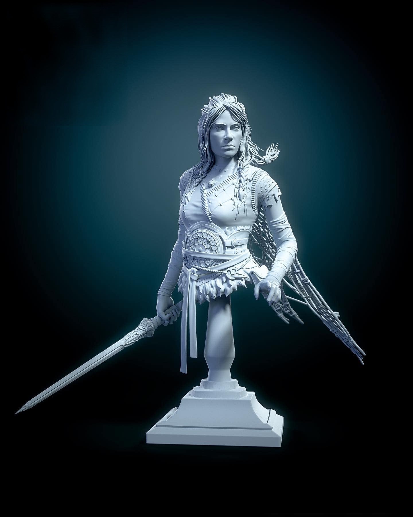 Freya - God of War : Ragnarok - STL 3D Print Files