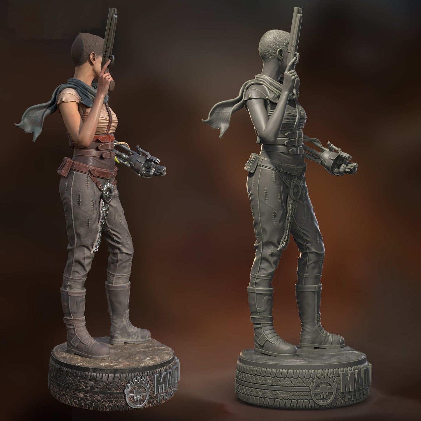 Furiosa - Mad Max: Fury Road - STL 3D Print Files