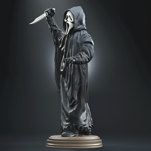 Ghostface - Scream - STL 3D Print Files