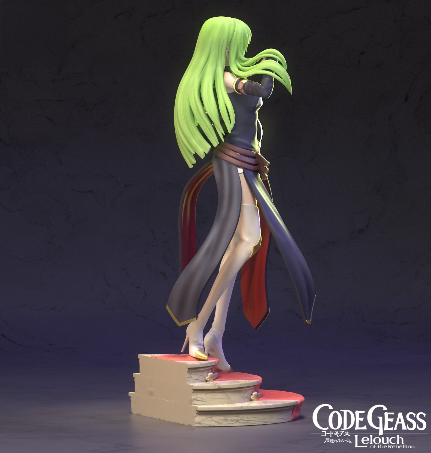 C.C. - Code Geass  - STL 3D Print Files