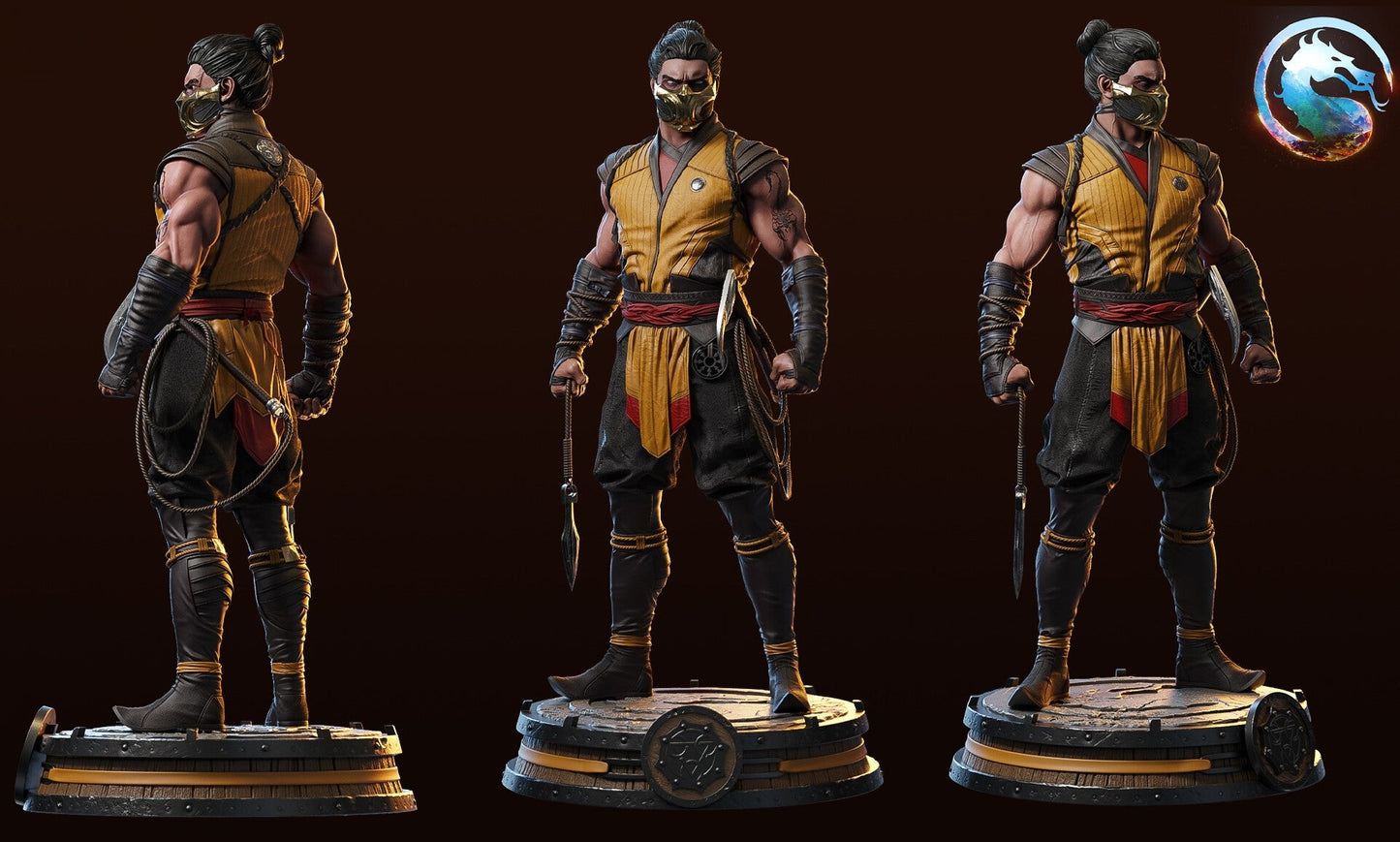 1560 Scorpion - Mortal Kombat - STL 3D Print Files