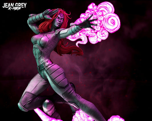 Jean Grey - X-MEN - STL 3D Print Files