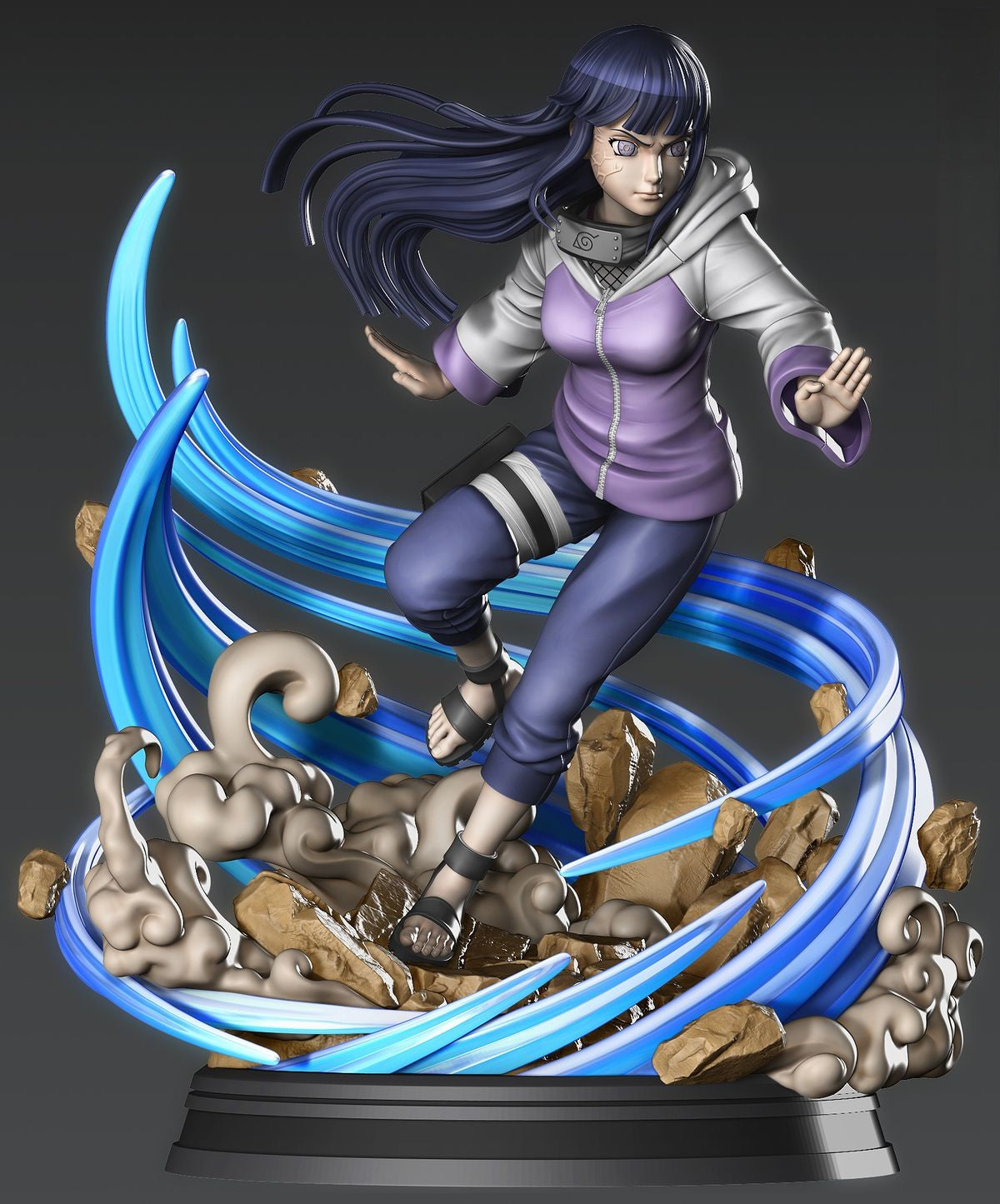 Hinata Hyuga - Naruto - STL 3D Print Files