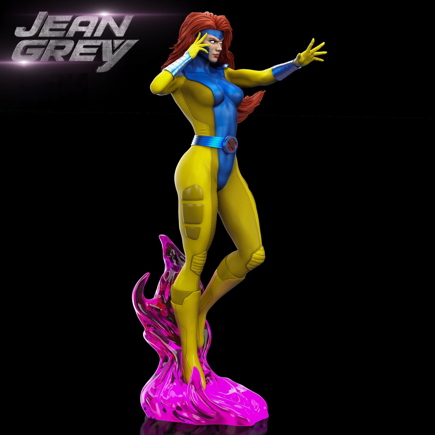 1420 Jean Grey - X-MEN - STL 3D Print Files