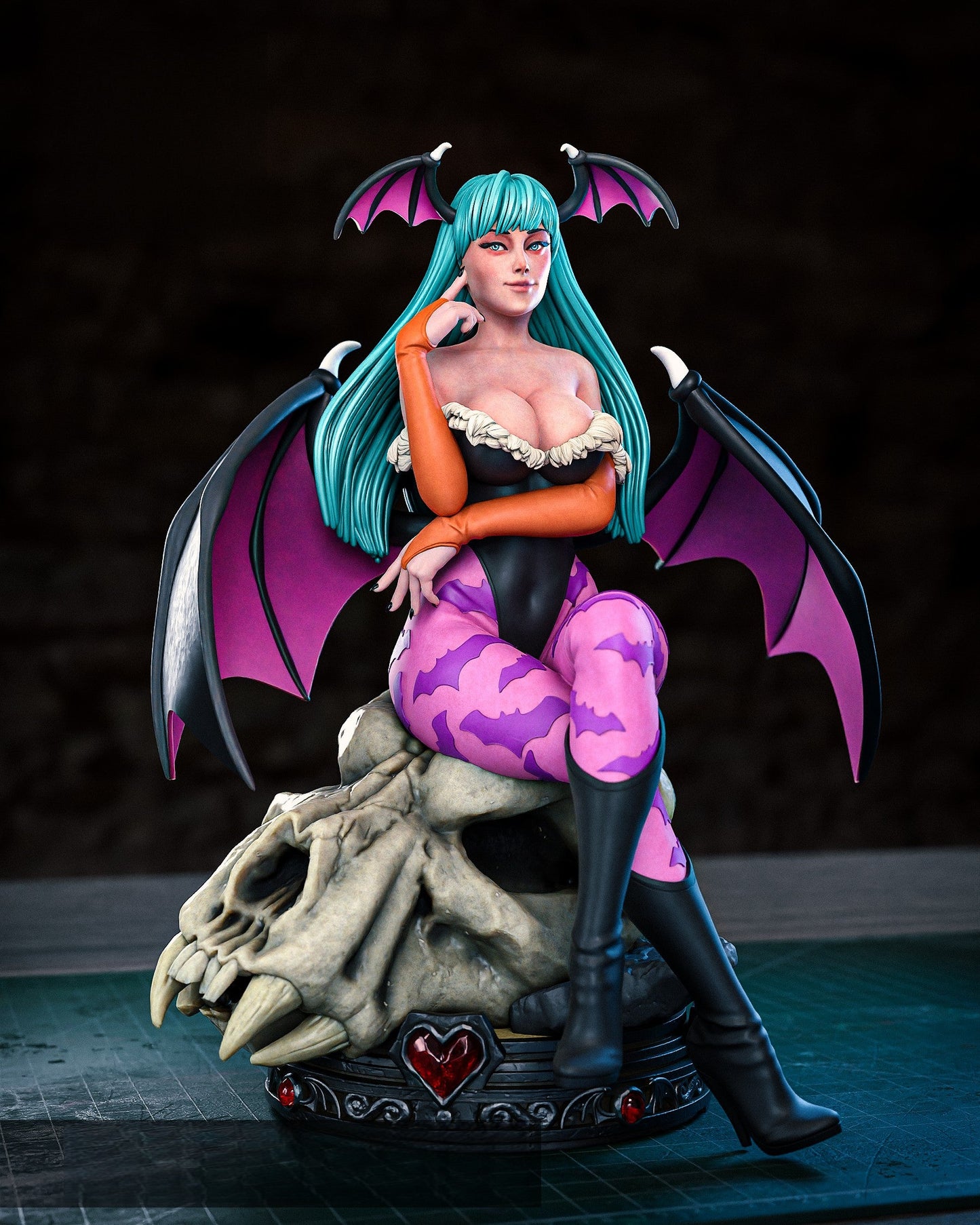 1320 Morrigan NSFW - Darkstalkers - STL 3D Print Files