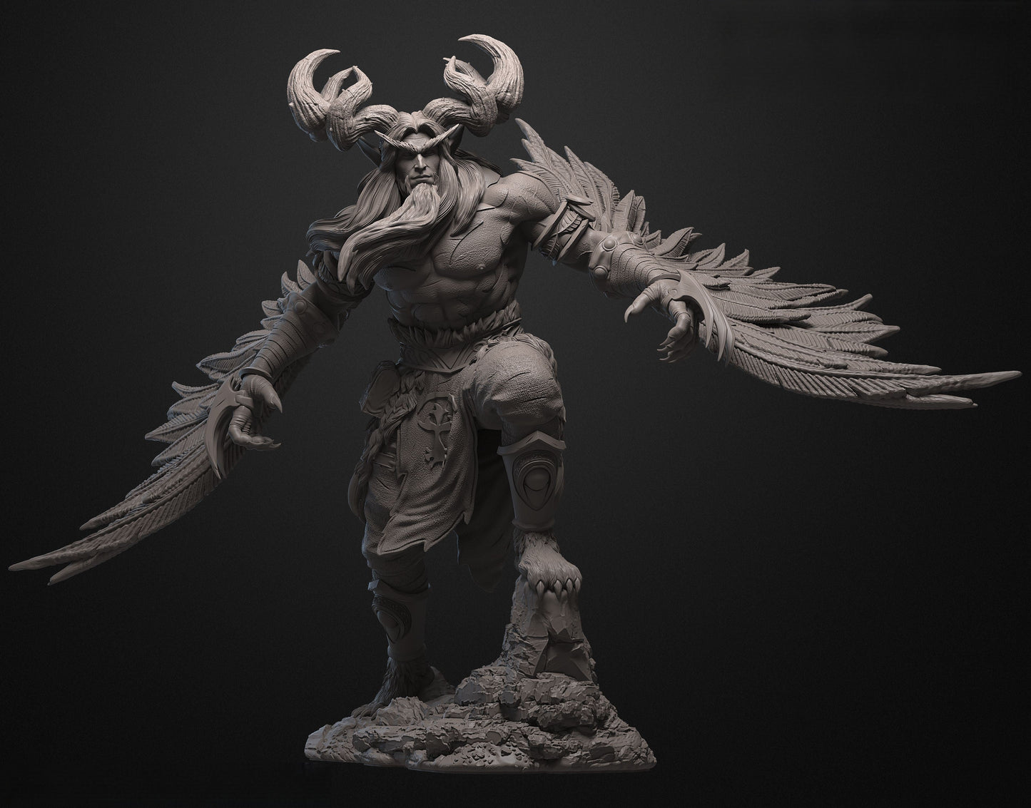 Malfurion Stormrage - World of Warcraft - STL 3D Print Files