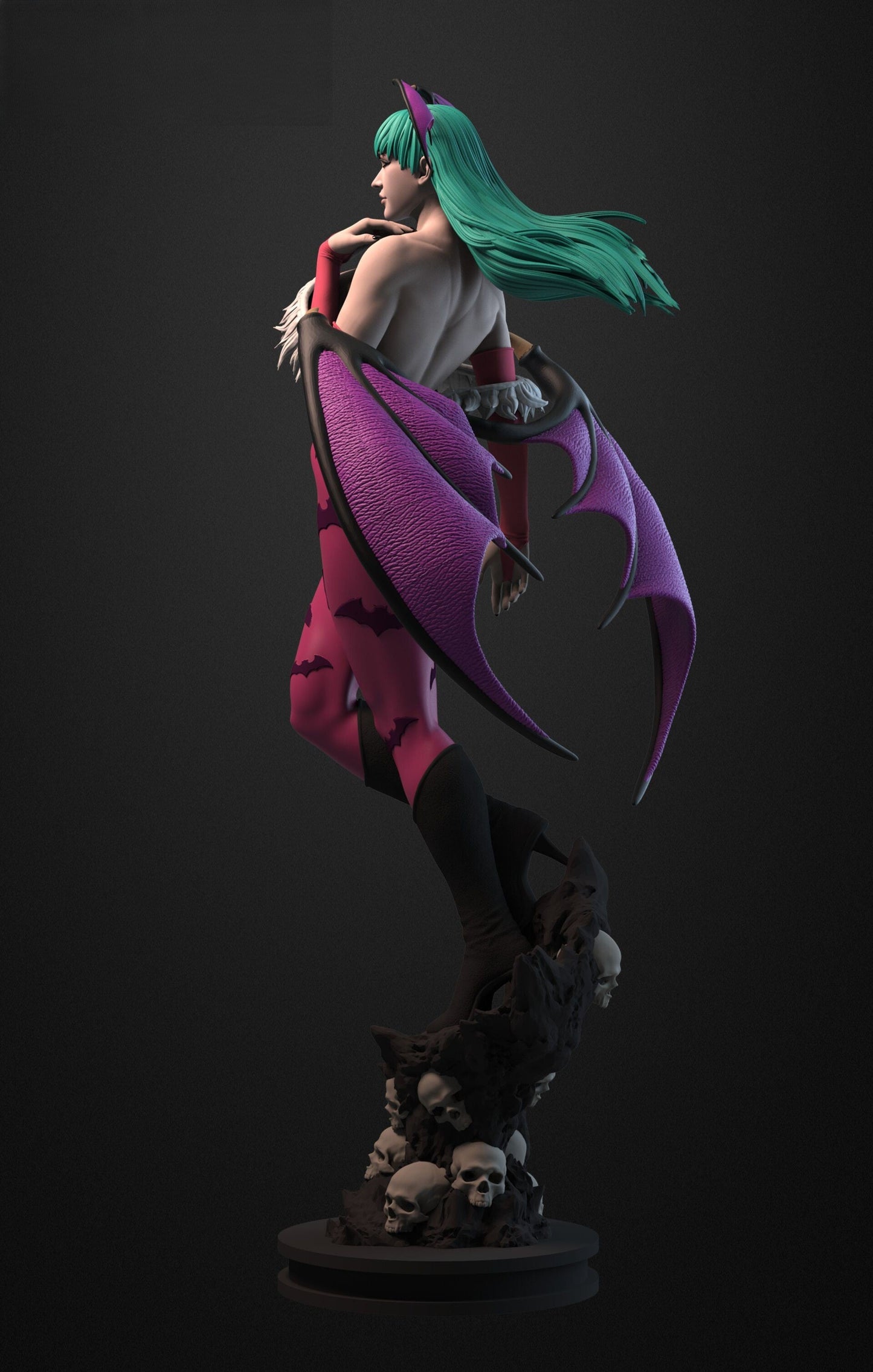 Morrigan Aensland NSFW -  Darkstalkers - STL 3D Print Files