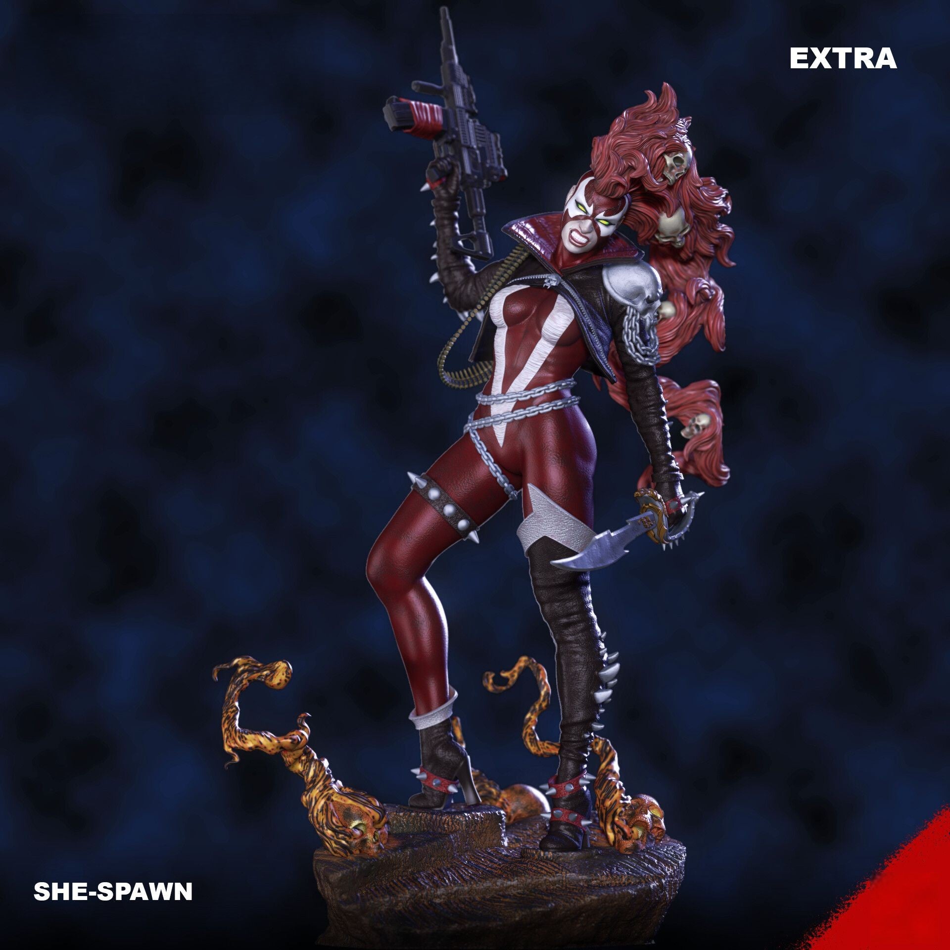 Lady Spawn She-Spawn - Jessica Priest - STL 3D Print Files – My Stl