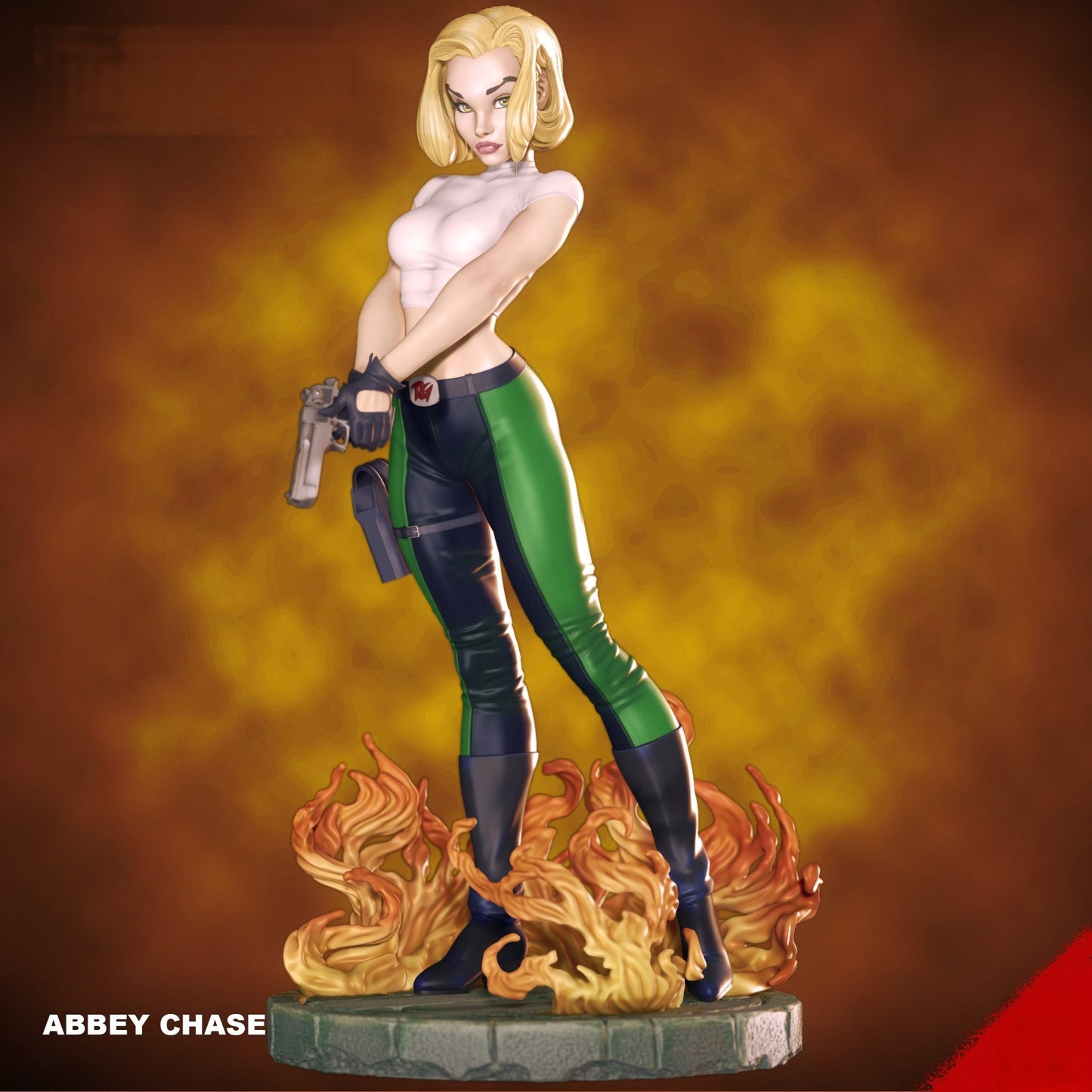 Abbey Chase - Danger Girl - STL 3D Print Files