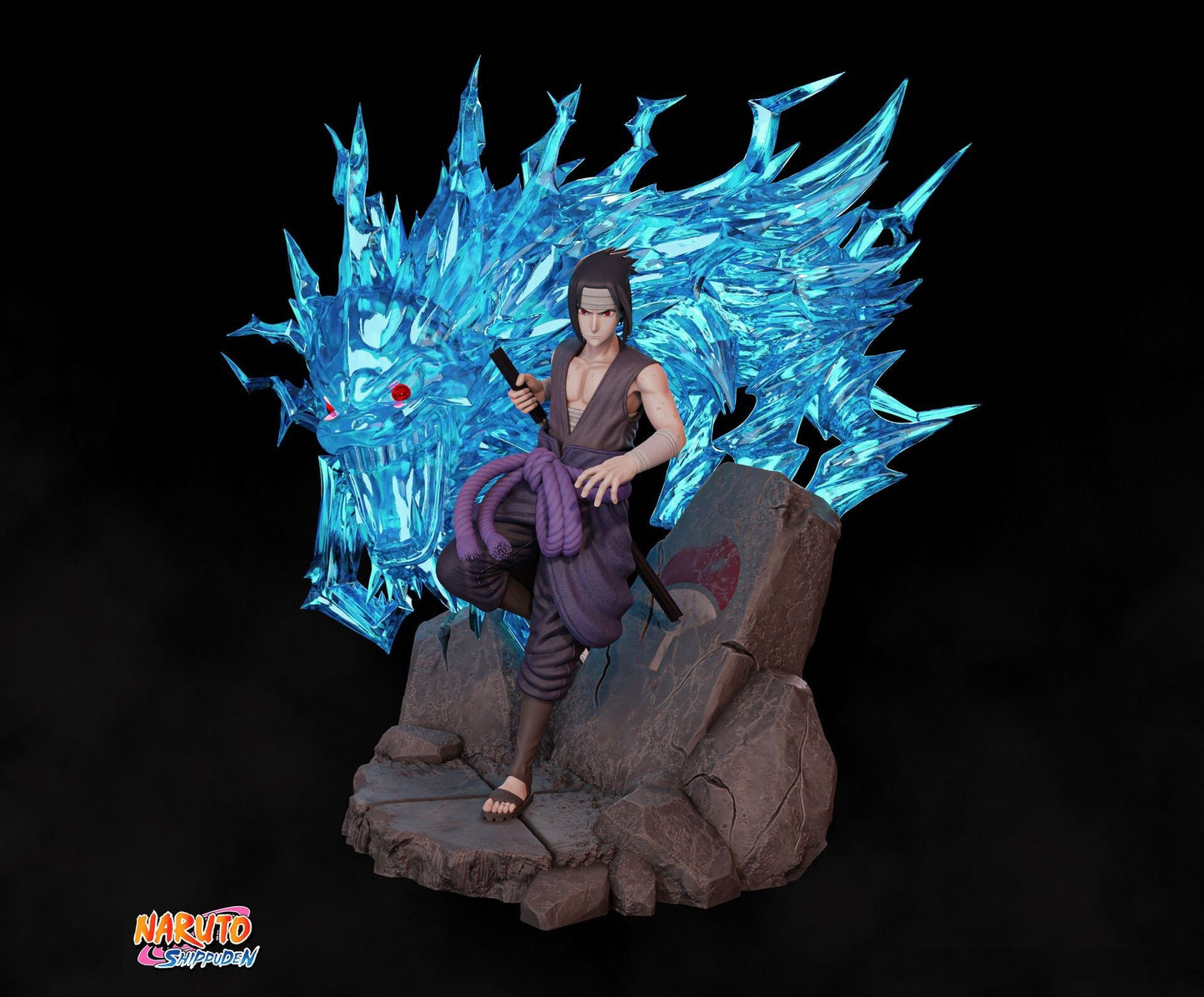 Sasuke Uchiha - Naruto - STL 3D Print Files