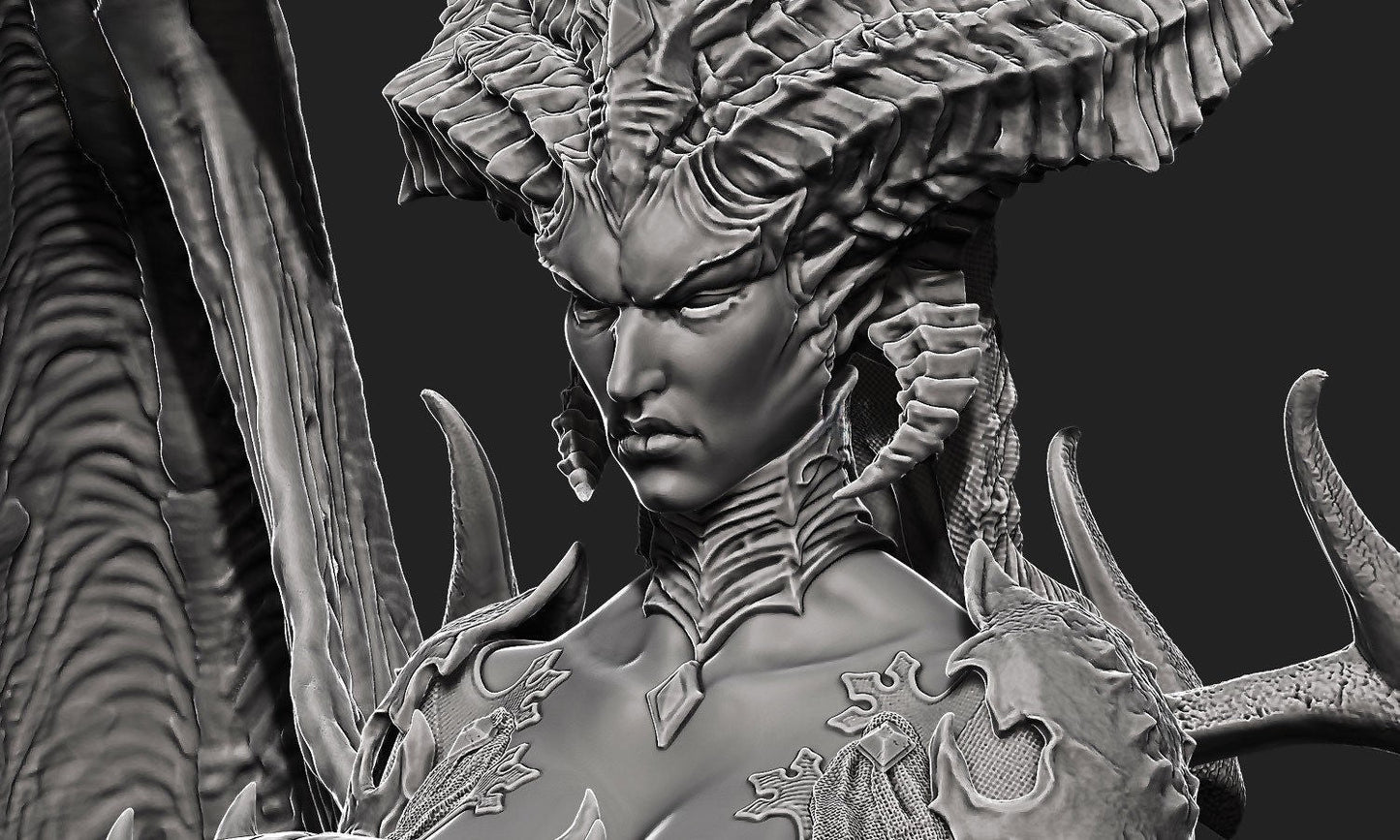 1415 Lilith - Diablo - STL 3D Print Files