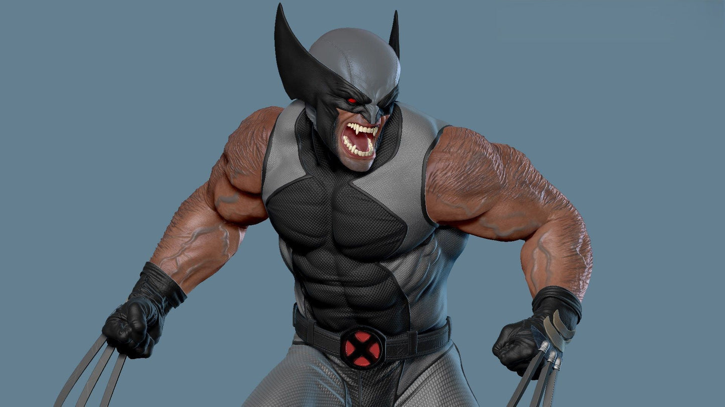 2125 Wolverine - X-Men - STL 3D Print Files