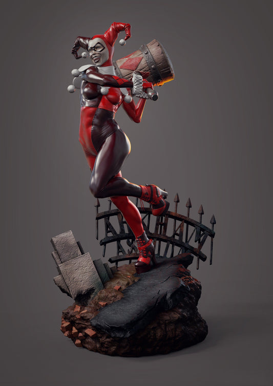 1429 Harley Quinn Comic - DC Comics - STL 3D Print Files