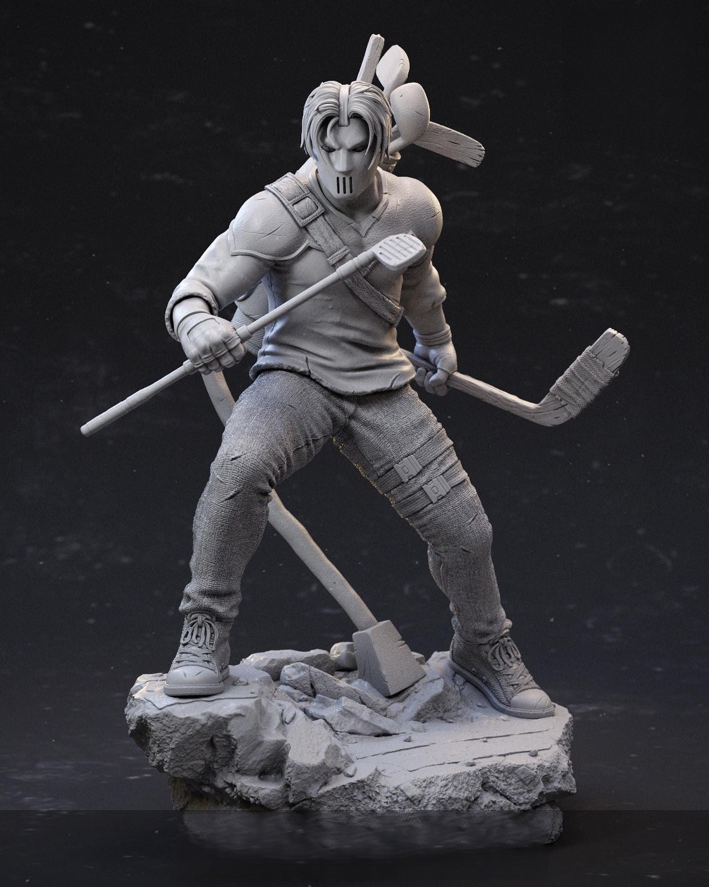 Casey Jones - TMNT - STL 3D Print Files