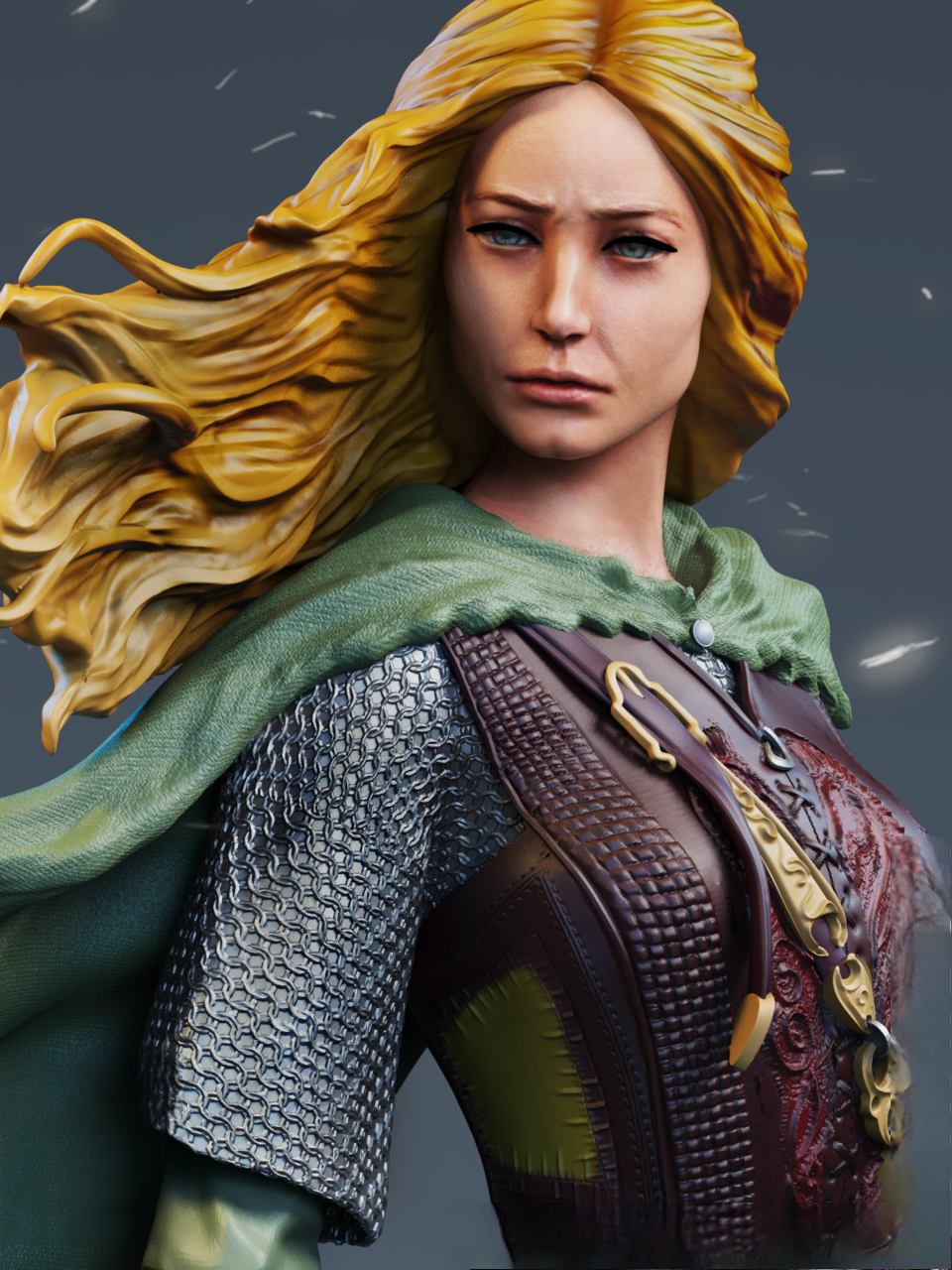 Eowyn - Lord Of The Rings - STL 3D Print Files