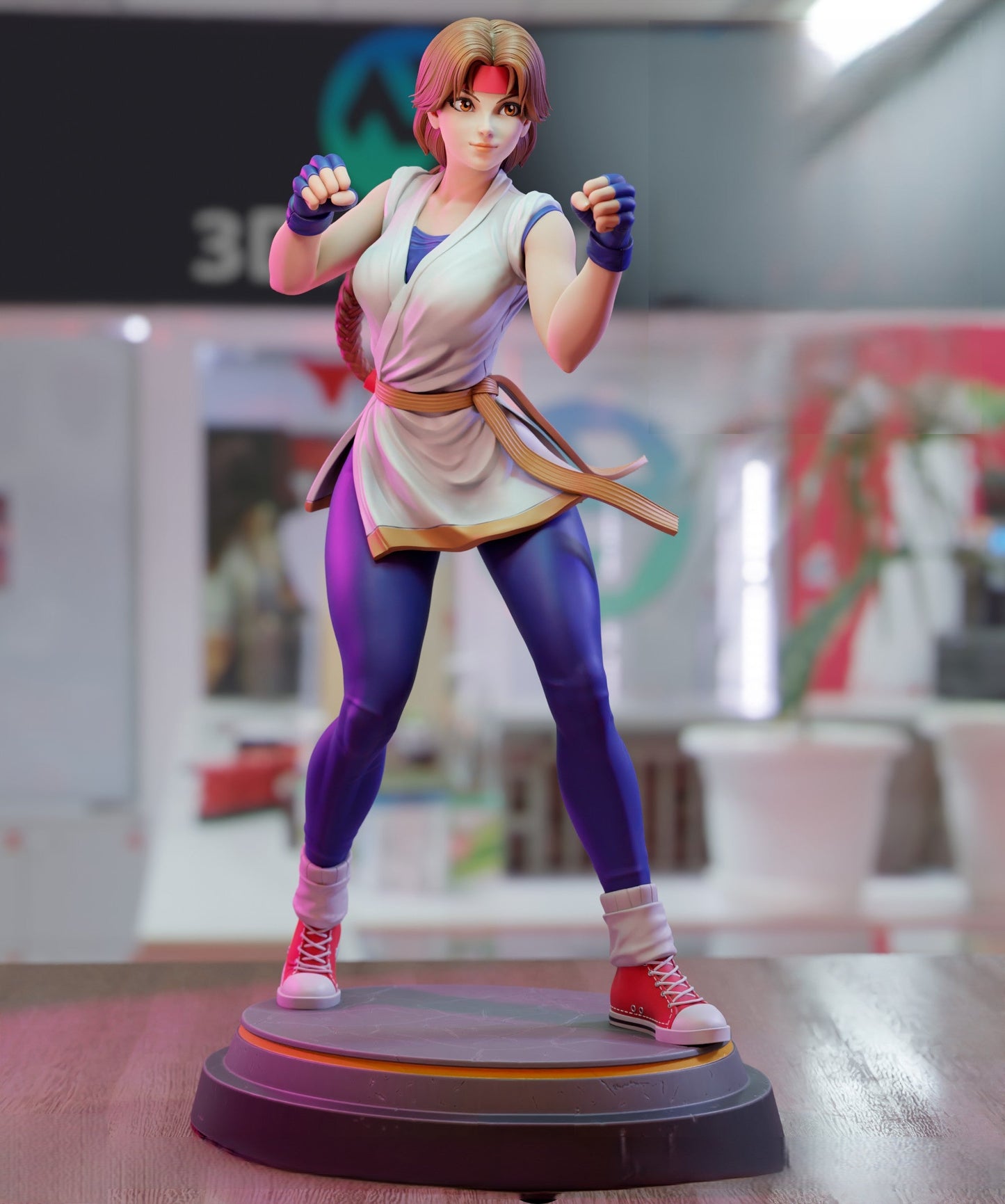 Yuri - The King of Fighters - STL 3D Print Files