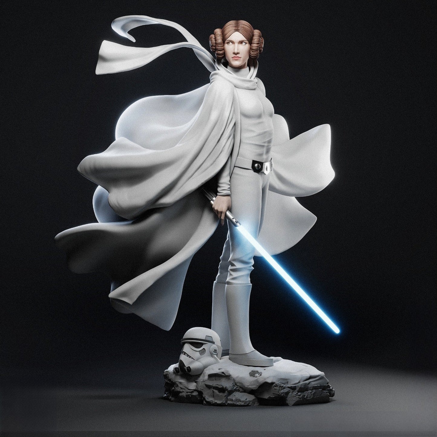 Princess Leia - Star Wars - STL 3D Print Files