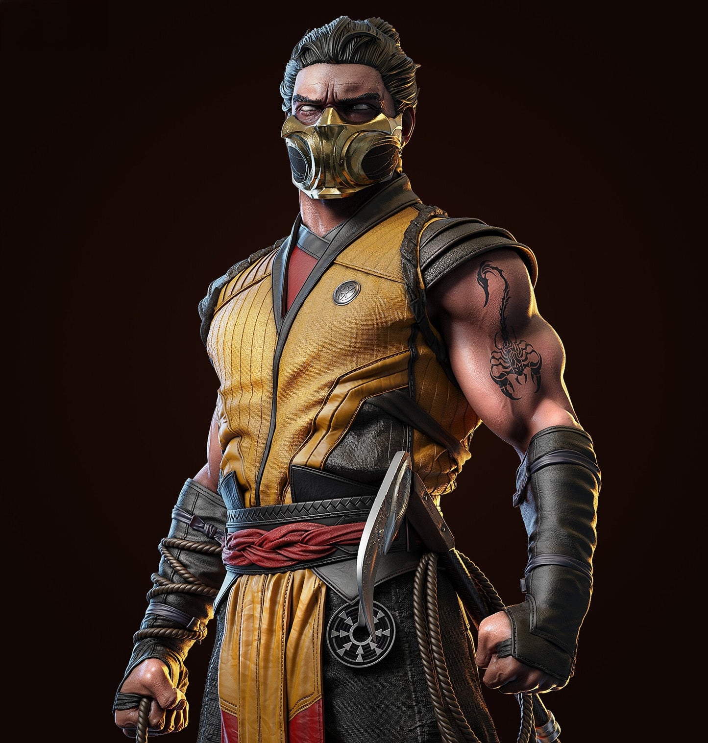 1560 Scorpion - Mortal Kombat - STL 3D Print Files