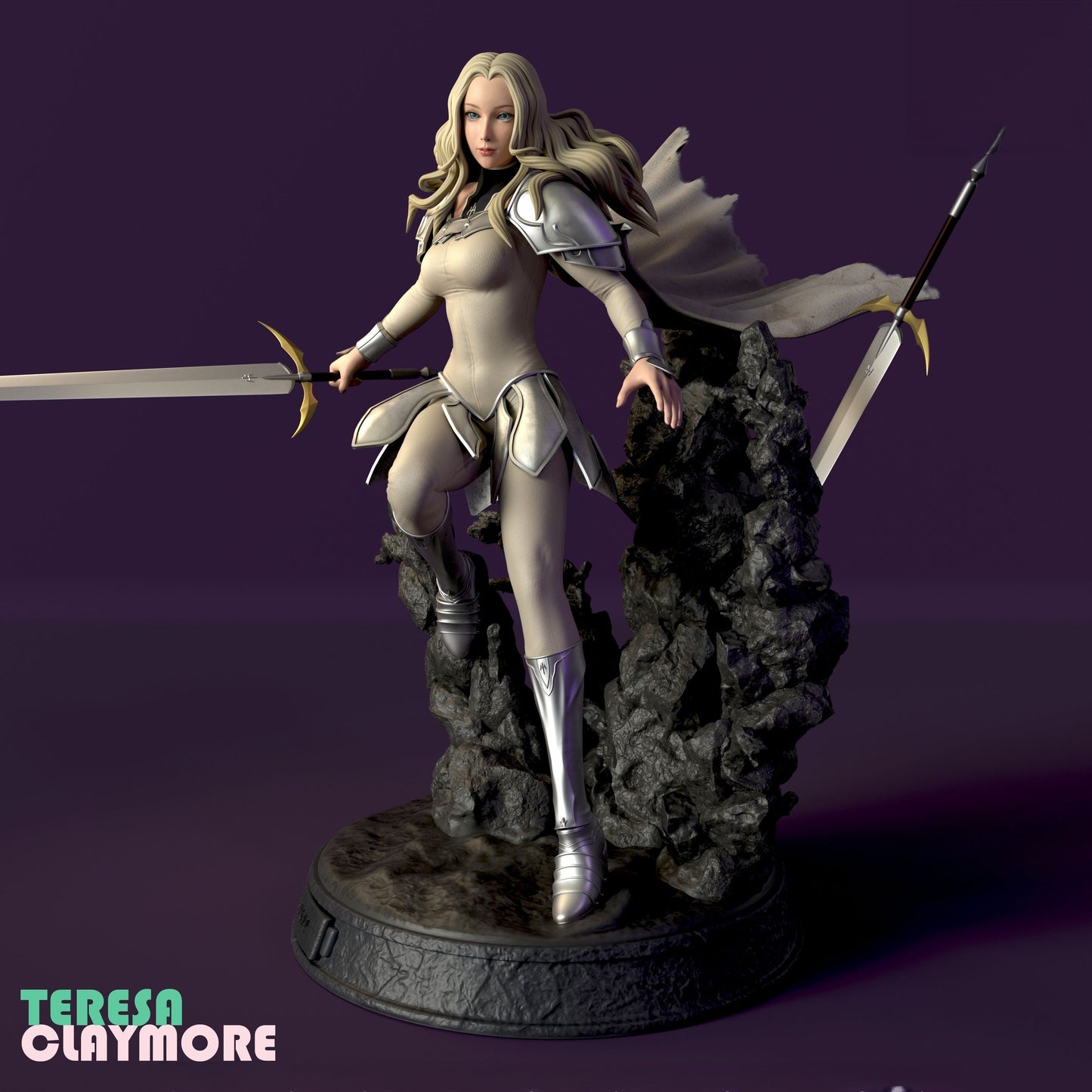 Teresa NSFW - Claymore  - STL 3D Print Files