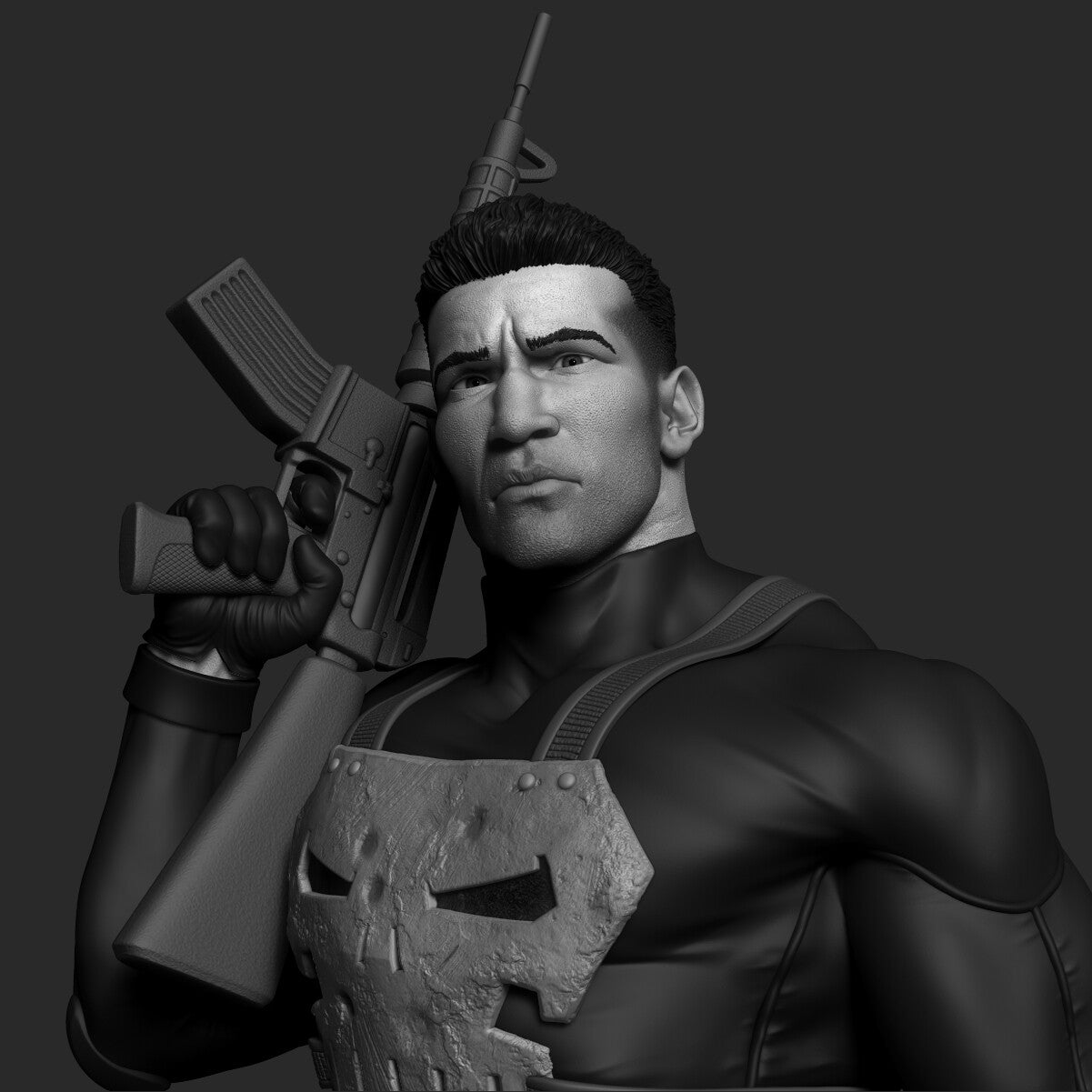 The Punisher - Marvel Comics  - STL 3D Print Files