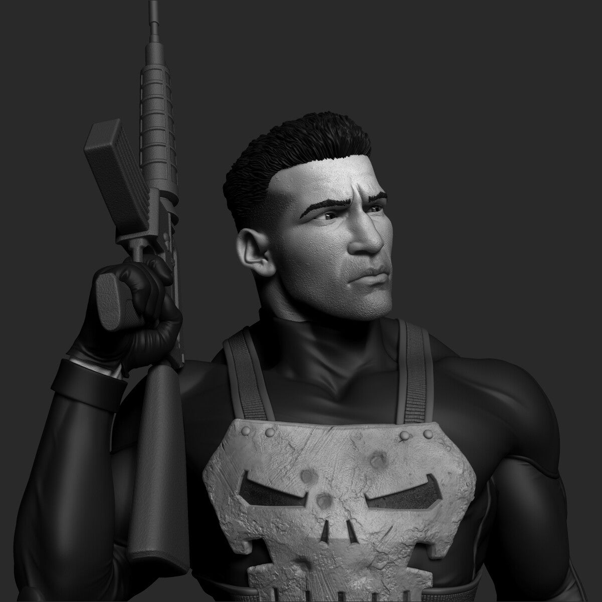 The Punisher - Marvel Comics  - STL 3D Print Files