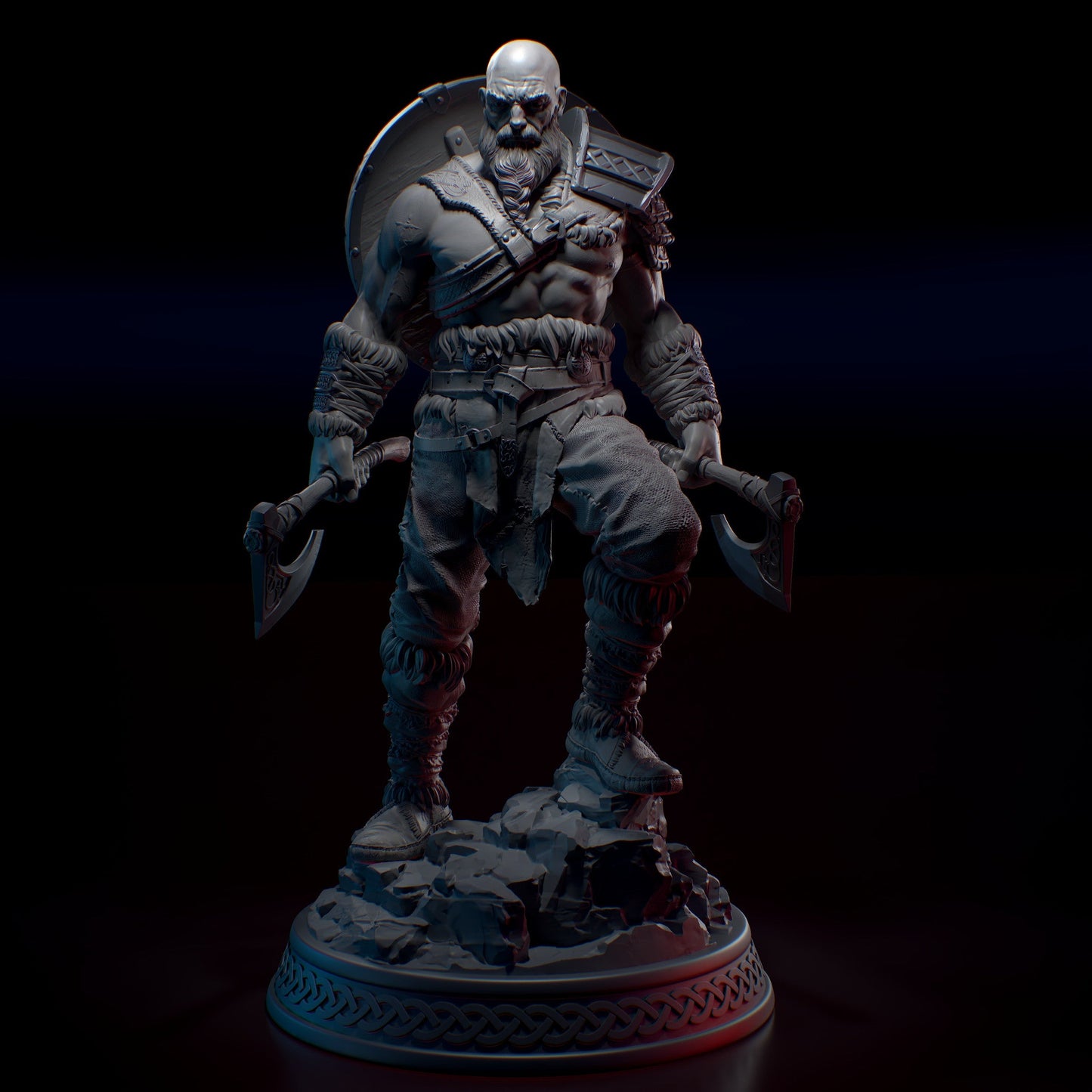 Kratos Viking - God Of War - STL 3D Print Files