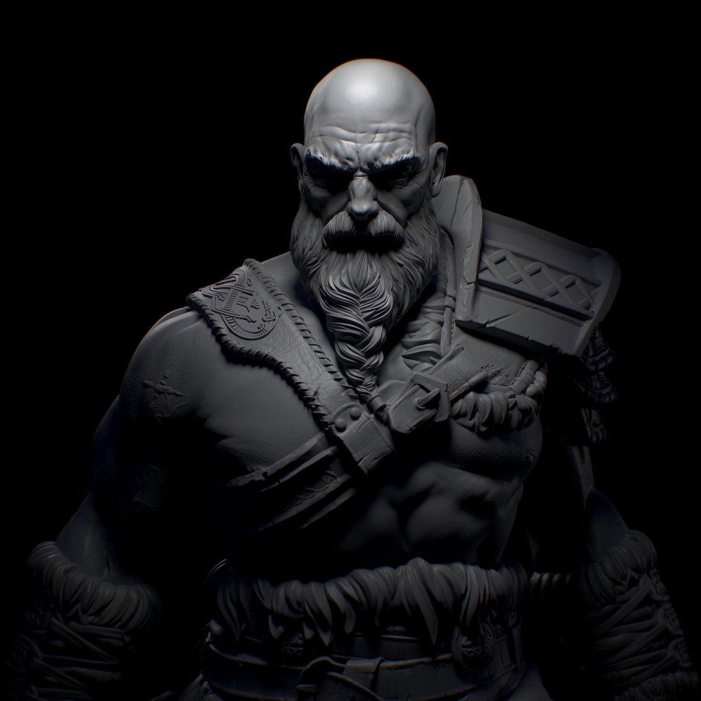 Kratos Viking - God Of War - STL 3D Print Files