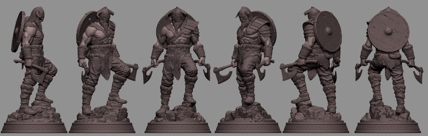 Kratos Viking - God Of War - STL 3D Print Files