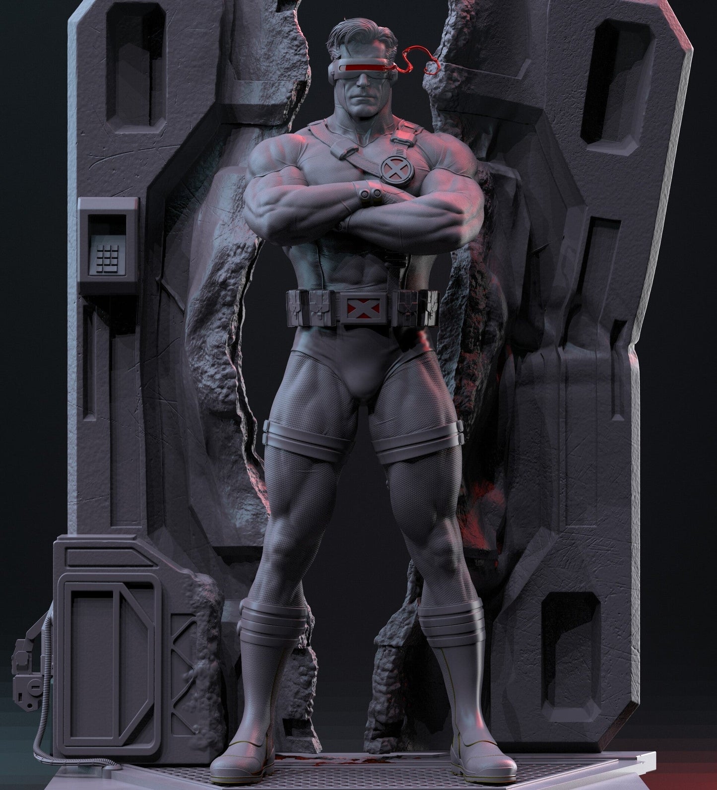 1484 Cyclops - X-Men - STL 3D Print Files