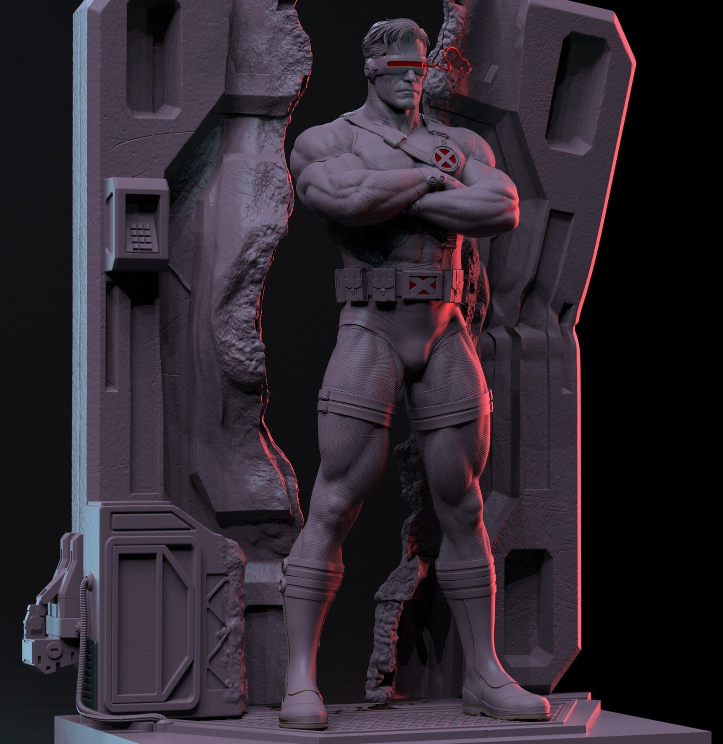 1484 Cyclops - X-Men - STL 3D Print Files