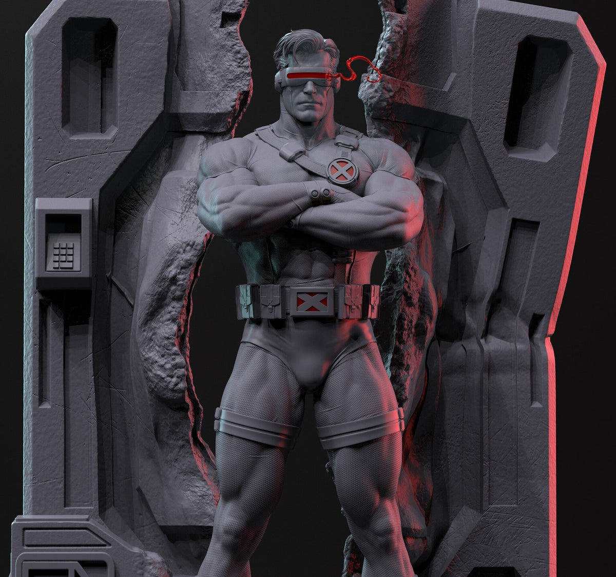 1484 Cyclops - X-Men - STL 3D Print Files – My Stl