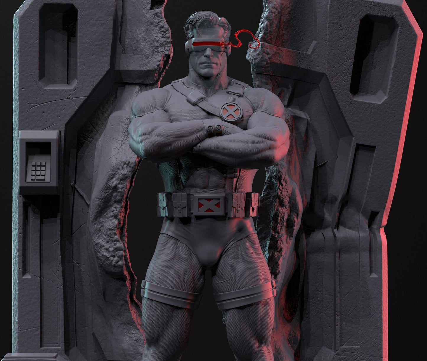 1484 Cyclops - X-Men - STL 3D Print Files