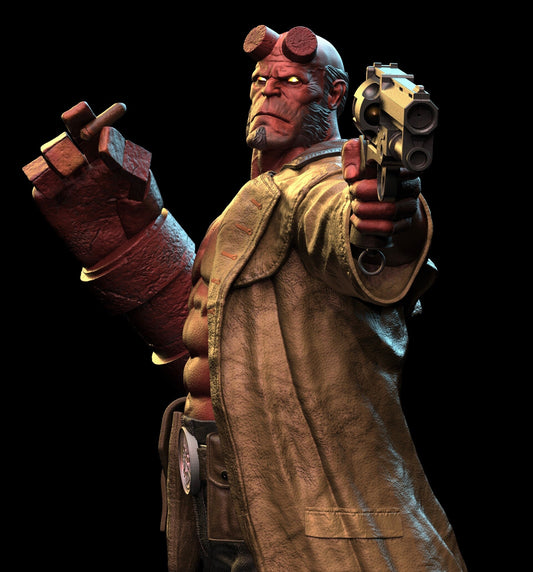 1512 Hellboy - STL 3D Print Files