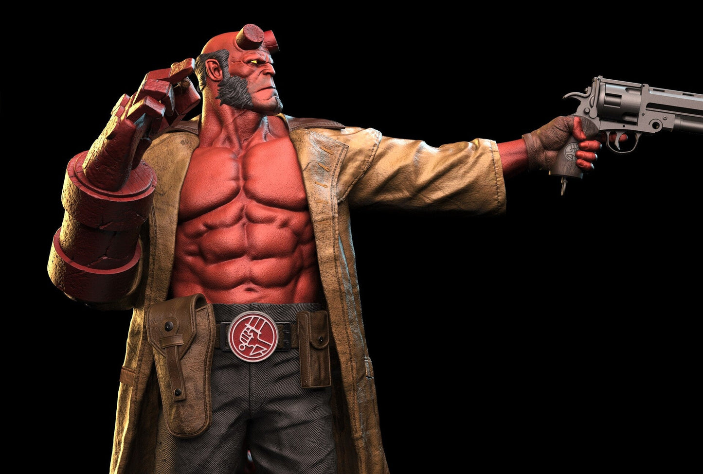 1512 Hellboy - STL 3D Print Files