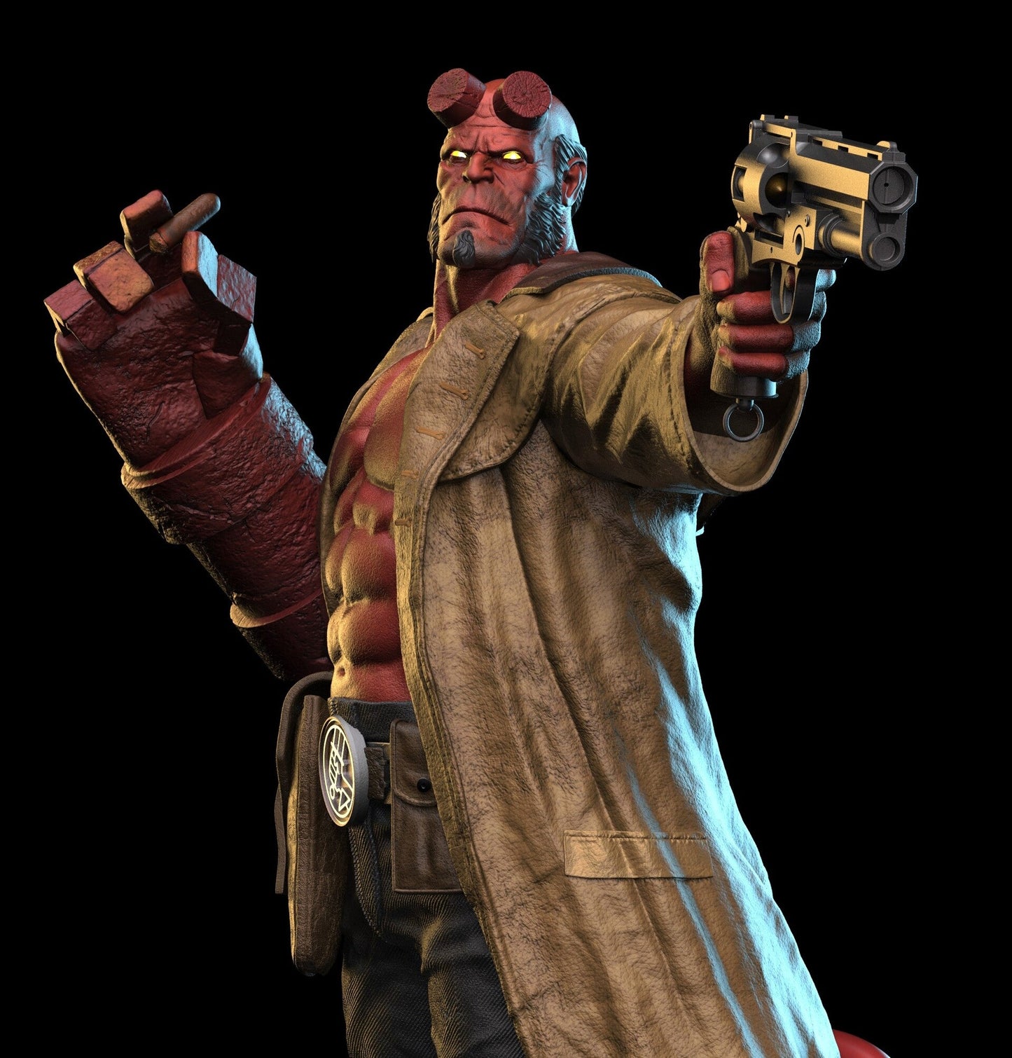 1512 Hellboy - STL 3D Print Files