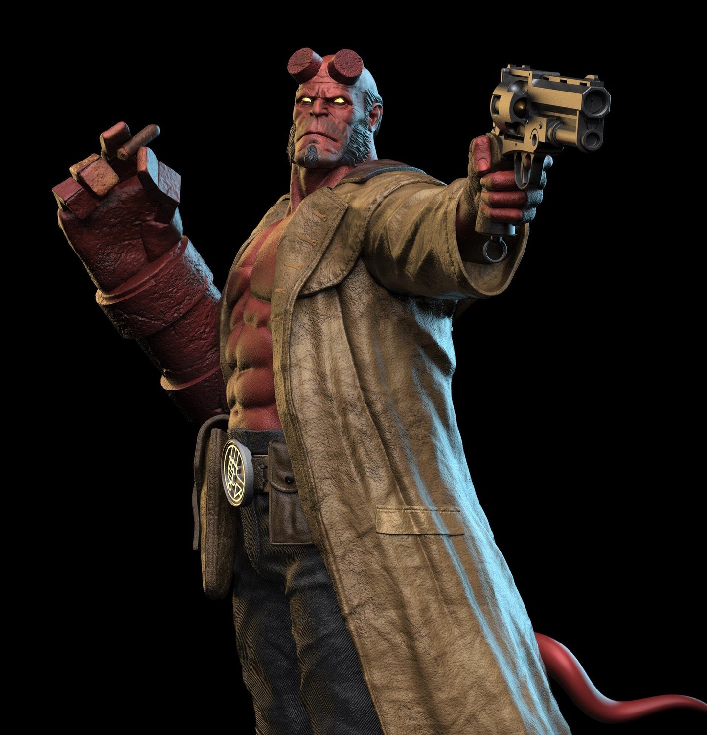 1512 Hellboy - STL 3D Print Files