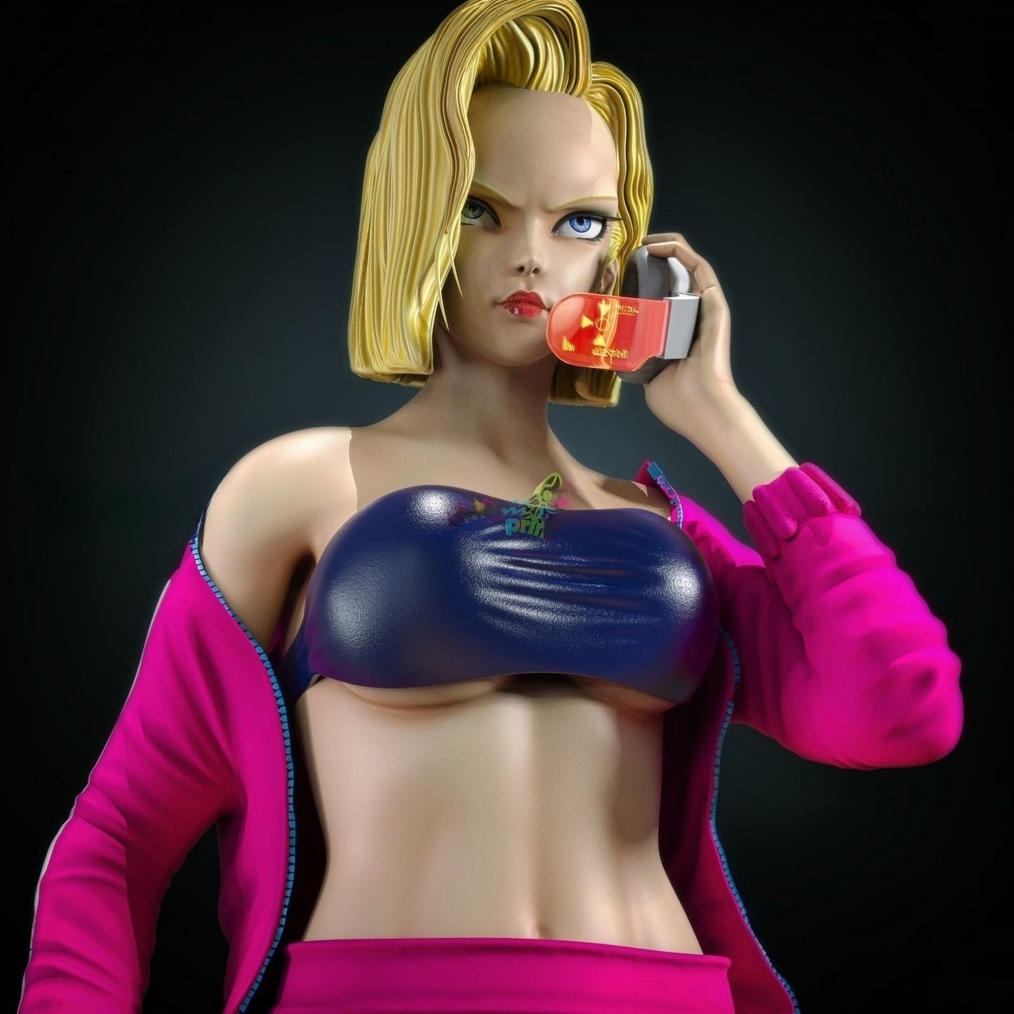 1488 Android 18 - Dragon Ball Z - STL 3D Print Files