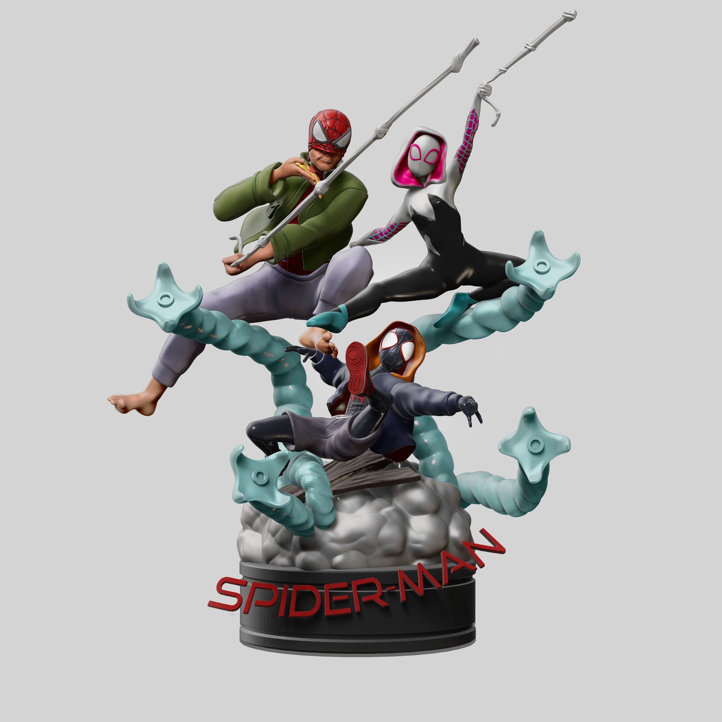 Spider-Man - Spider-Verse - STL 3D Print Files