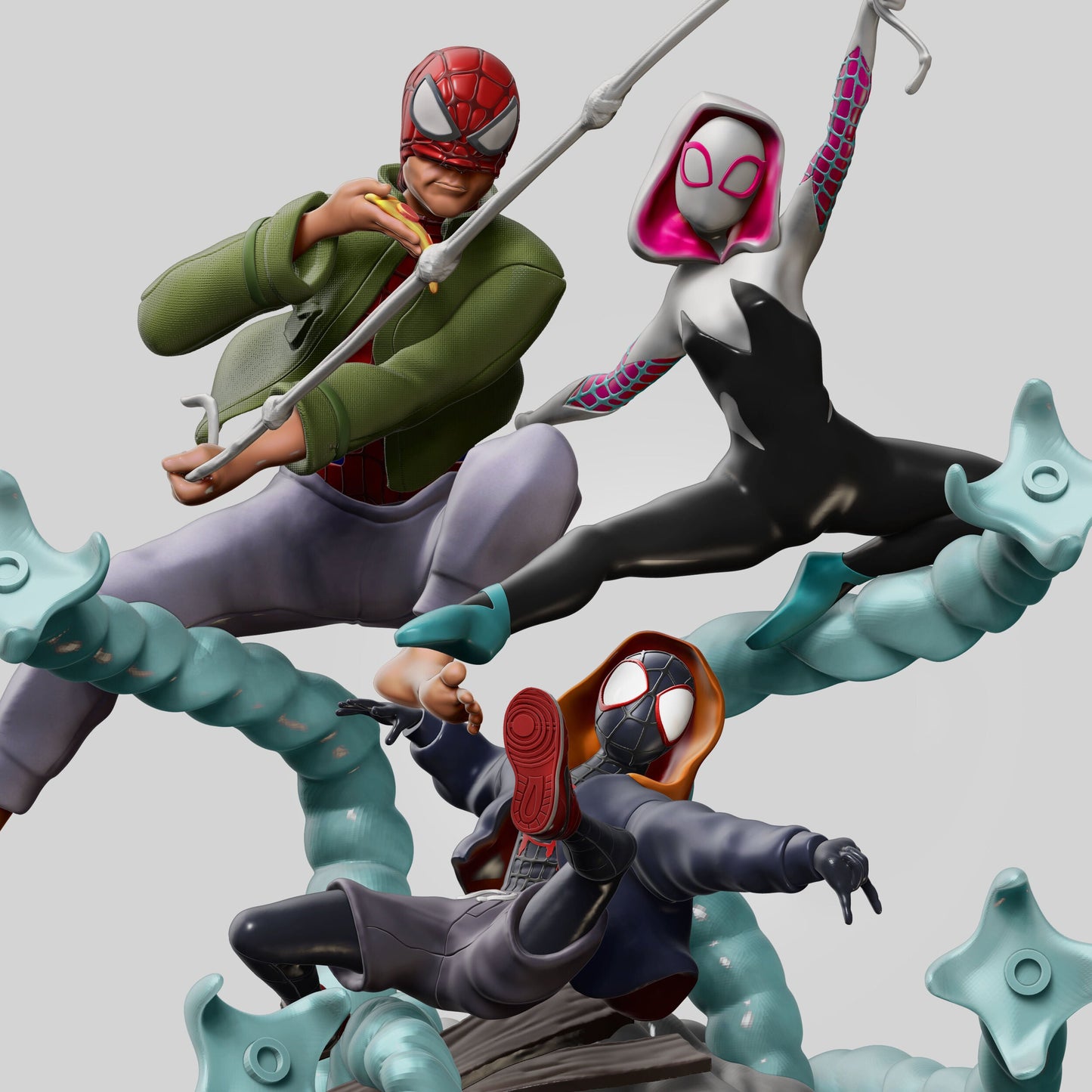 Spider-Man - Spider-Verse - STL 3D Print Files