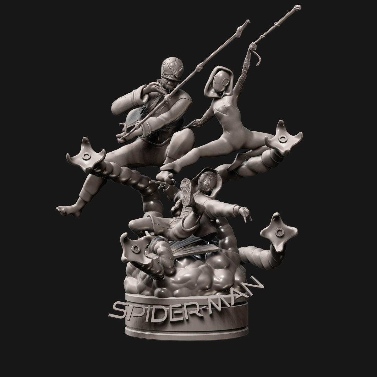 Spider-Man - Spider-Verse - STL 3D Print Files – My Stl