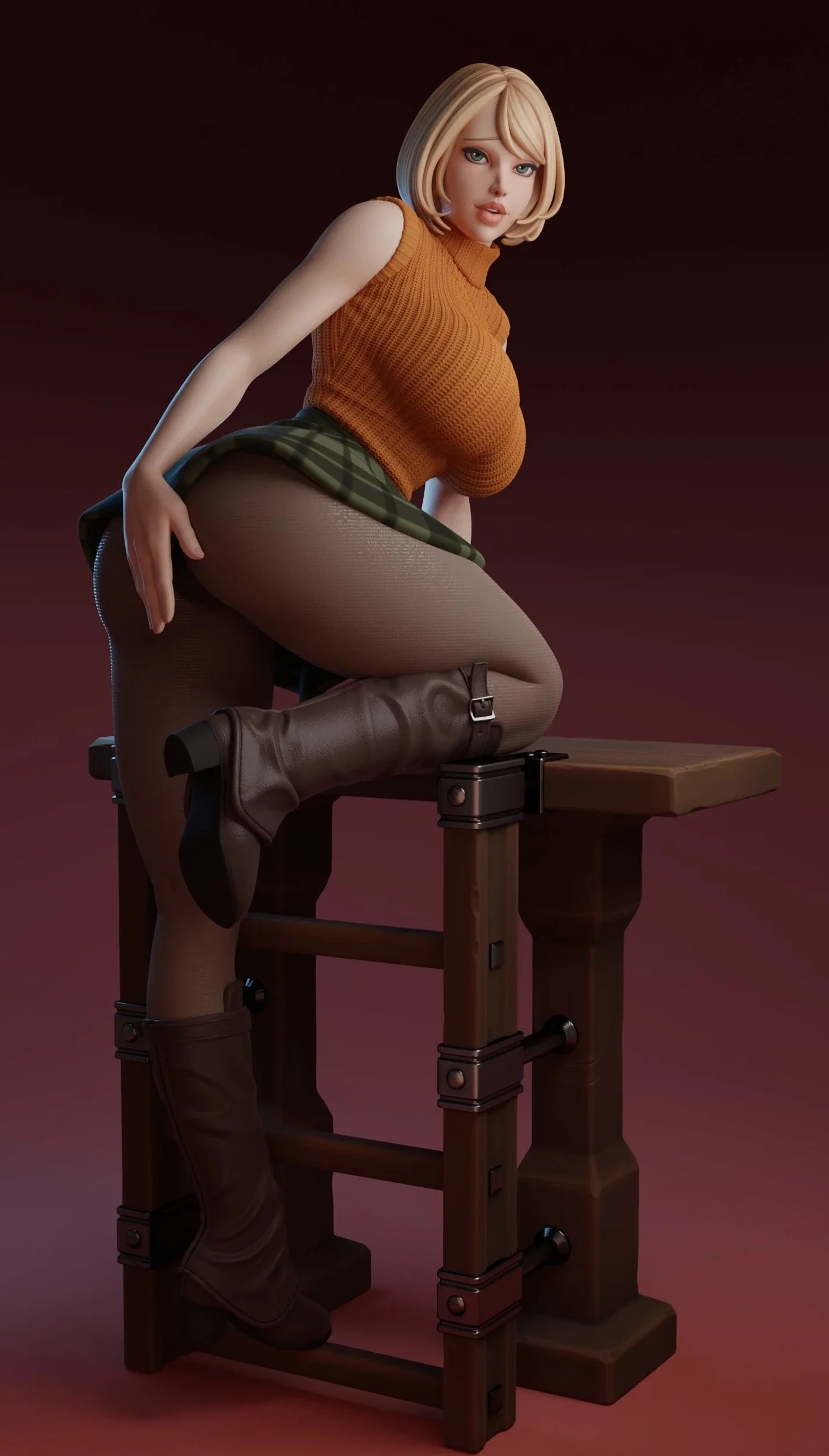 Ashley Graham NSFW - Resident Evil - STL 3D Print Files