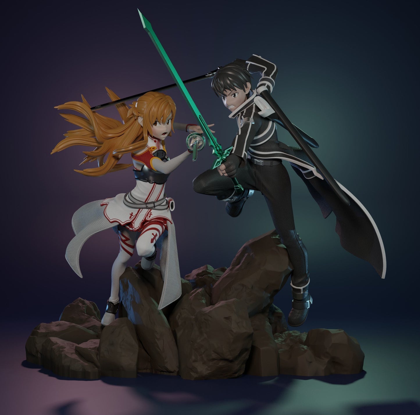 Asuna - Sword Art Online - STL 3D Print Files