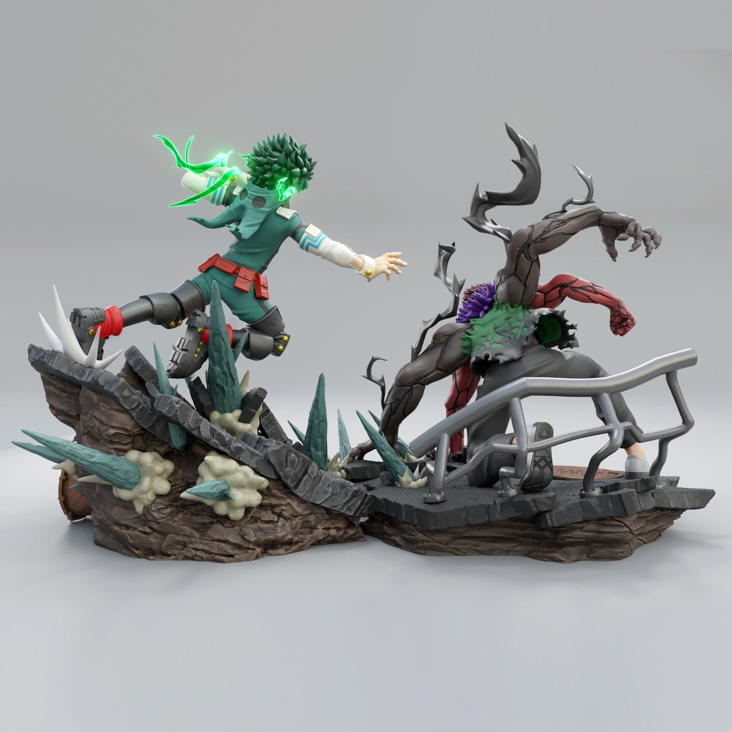 Midoriya vs Overhaul - My Hero Academia - STL 3D Print Files