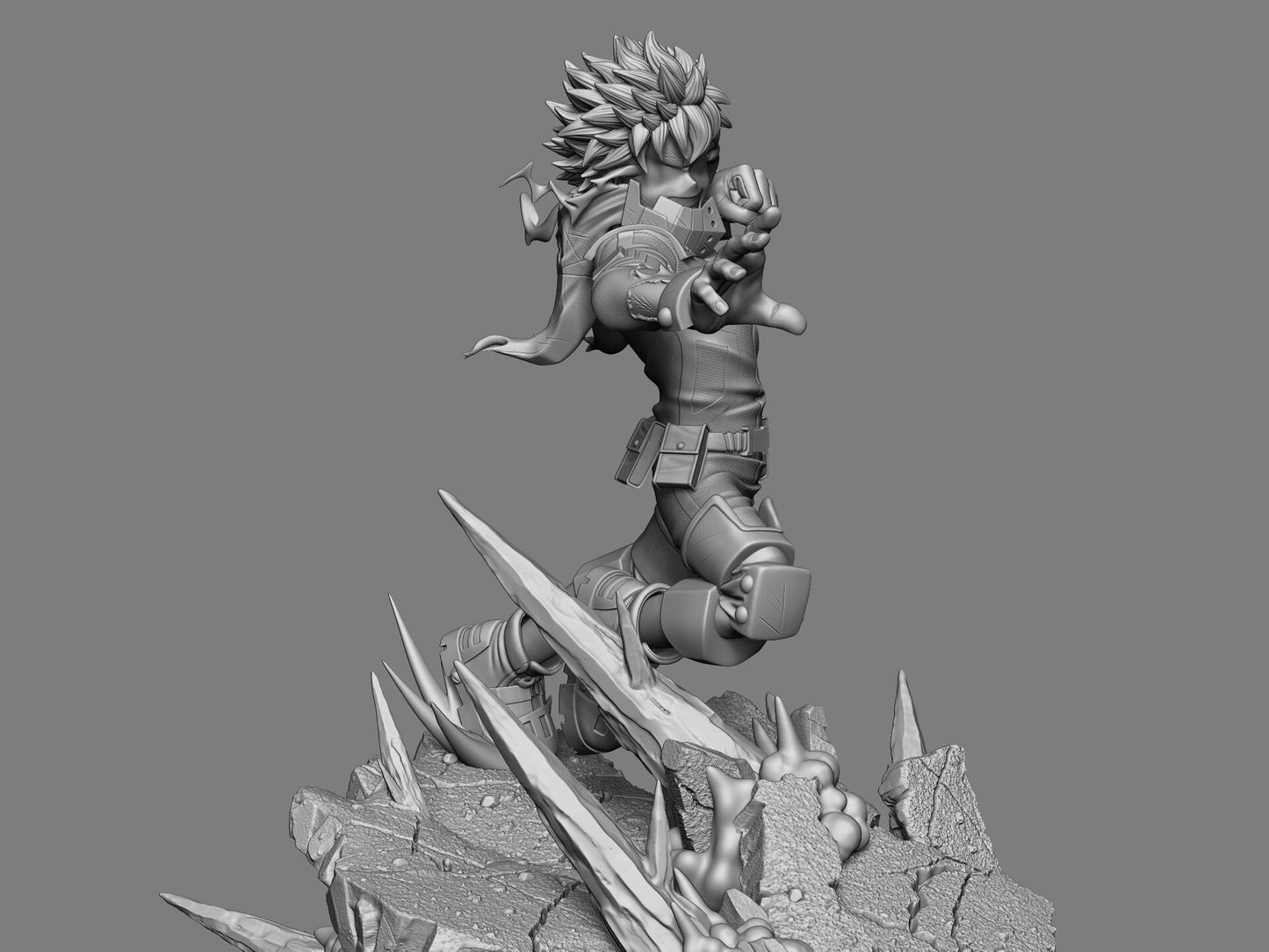 Midoriya vs Overhaul - My Hero Academia - STL 3D Print Files