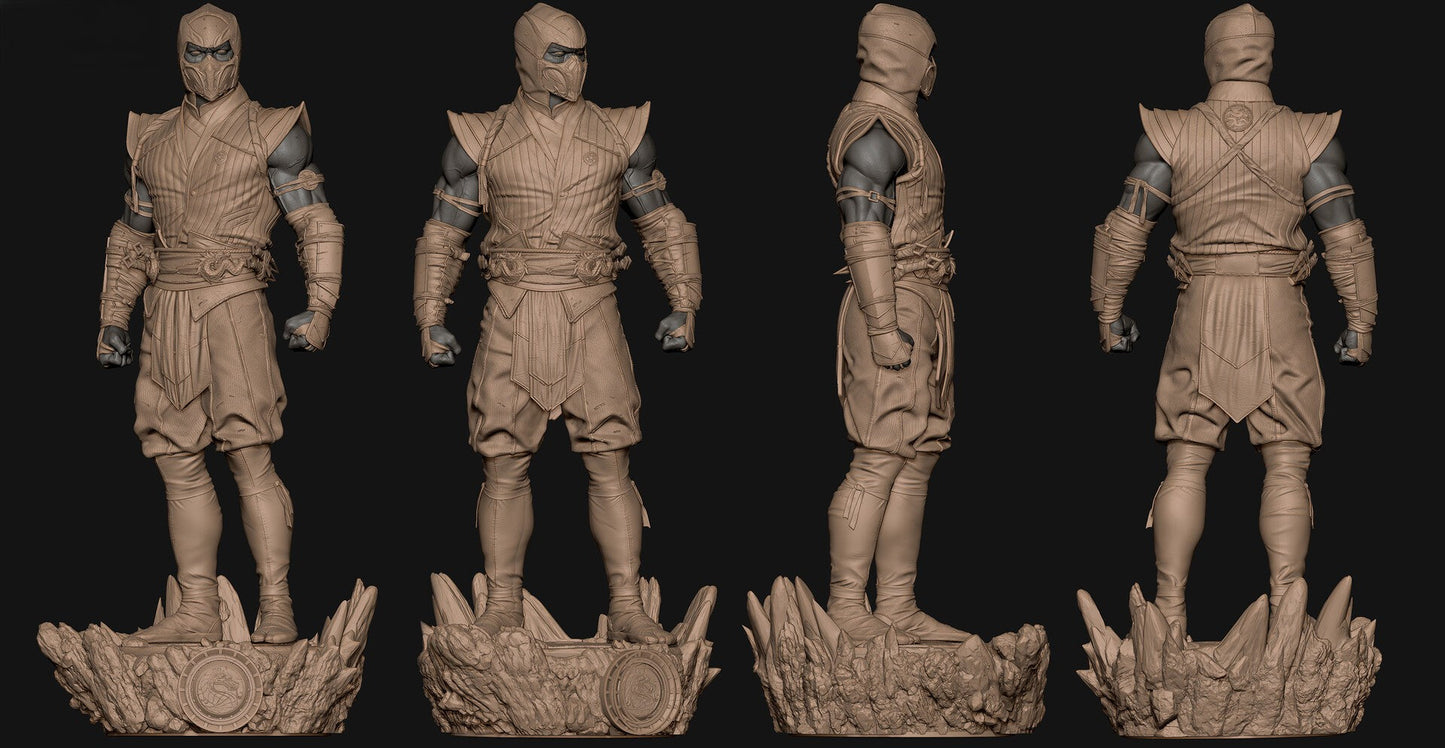 1560 Scorpion - Mortal Kombat - STL 3D Print Files