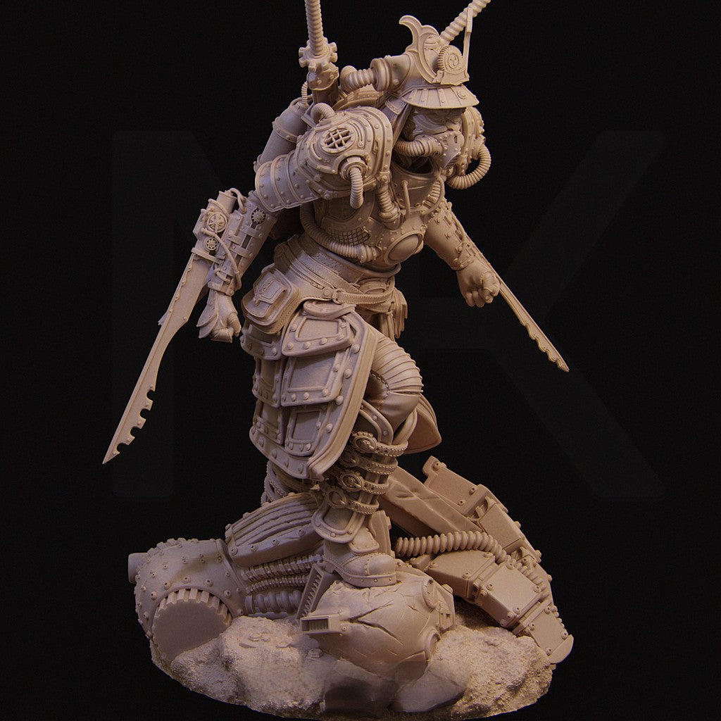 Najori - The Steampunk Samurai - STL 3D Print Files