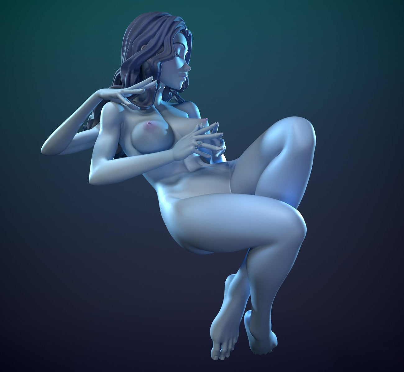 Ranni the Witch NSFW - Elden Ring  - STL 3D Print Files