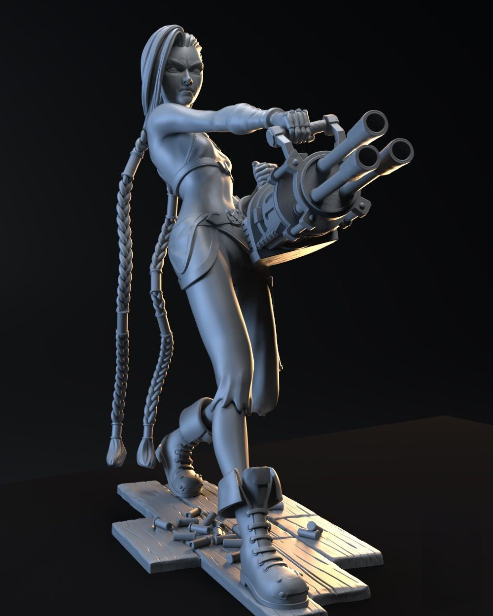 Jinx (Arcane) - League of Legends - STL 3D Print Files