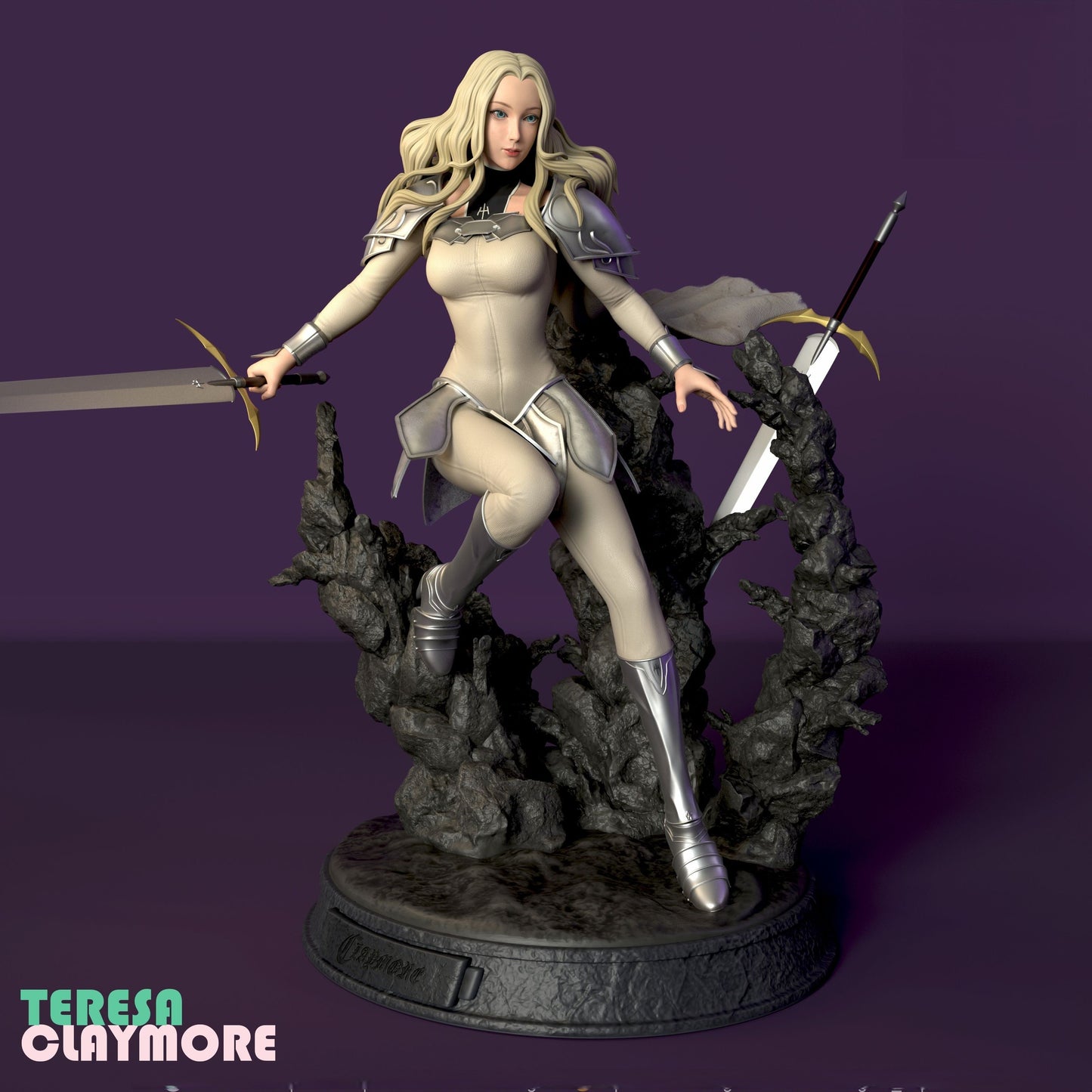 Teresa NSFW - Claymore  - STL 3D Print Files